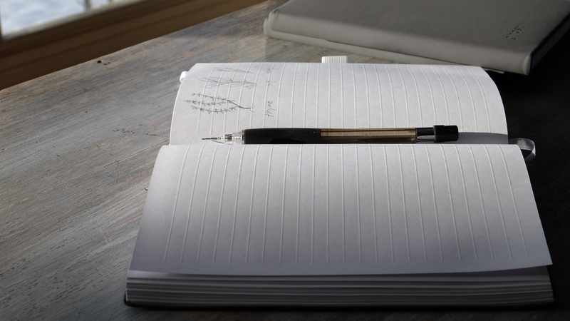 Ghost Paper Notebook, $20 with code KINJA003